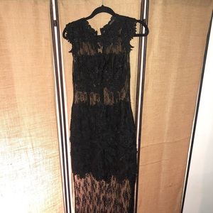 Ark & Co Black Lace Dress